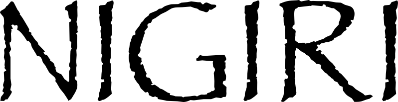 Nigiri menu